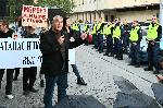 София - Протест пред МВР-БОЕЦ-оставка на Атанас Илков-срещу Делян Пеевски
