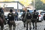Бургас - Полицейска акция - задържани-срещу битовата престъпнос,наркоразпространението и изборната търговия