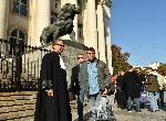 София - Съдебна палата - протест на адвокати- срещу процедурата за избор на главен прокурор