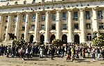 София - Съдебна палата - протест на адвокати- срещу процедурата за избор на главен прокурор