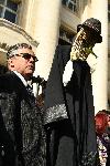 София - Съдебна палата - протест на адвокати- срещу процедурата за избор на главен прокурор