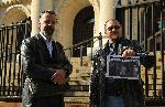 София - Съдебна палата - протест на адвокати- срещу процедурата за избор на главен прокурор