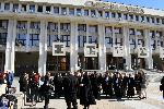 Бургас - адвокати на протест - срещу Борислав Сарафов