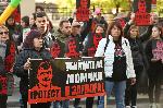 София- МВР-протест за справедливо разследване смъртта на моториста Момчил Георгиев от Попово