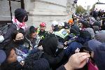 Лондон - протести и контрапротести - националисти и борци за права