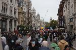 Лондон - протести и контрапротести - националисти и борци за права