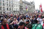 Лондон - протести и контрапротести - националисти и борци за права