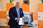 София- Ден на избори - Бойко Борисов гласува