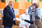 София- Ден на избори - Бойко Борисов гласува