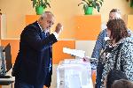 София- Ден на избори - Бойко Борисов гласува