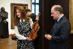 София – Връчване на ценни цигулки на именитите цигулари Лия Петрова и Светлин Русев