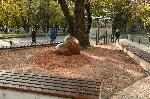 София - площад Вацлав Хавел - скулптура