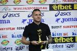 София - Пресклуб България-награждаване на Иван Минчев-футболист №1 на 13-ти кръг