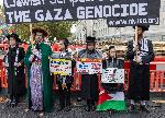 Лондон – Протест и контра протест