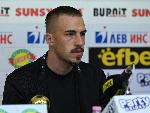 София - Пресконференция на Димитър Шейтанов, вратар на Септември София-играч №1 на 14-и кръг