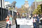 София- <br />
Протест пред Съдебна палата в София на близки и роднини на убития Пейо Пеев<br />