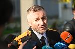 София- СДВР - брифинг за протеста пред Народният театър на 7 ноември - комисар Любомир Николов