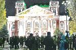 Протест `Свобода на словото, свобода на творчеството` пред Народния театър