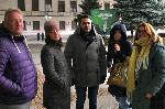 София - Народен театър `Иван Вазов` - протест `Свобода на словото, свобода на творчеството`