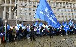 София - Протести пред сградата на парламента - ДПС-ново начало и Величие