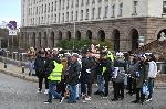 София - Привърженици на ДПС-Ново начало и Делян Пеевски пред парламента