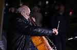 София - Парк НДК - Мемориал на жертвите на комунистическия режим в България - музикален пърформанс `Ростропович срещу стената`, изпълнен от проф. Анатоли Кръстев