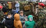 Демонстрация на военни боеве видяха учениците в Хасково