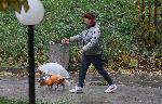 Варна  - Разходка с куче в хладното и дъждовно  време
