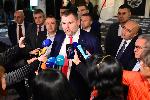 София - Среща на Делян Пеевски - хотел Маринела