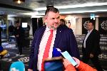 София - Среща на Делян Пеевски - хотел Маринела