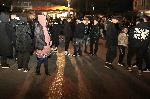 София - Протест на роми - прекъсване на тока