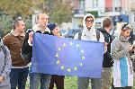София- Руснаци-опозиционери - митинг в подкрепа на Украйна