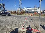 София - Околовръстен път - Мястото, където полицаят, застрелял 18-годишния Светослав Младенов, е открит обесен