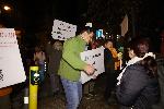 Жители на  квартал Изток в София  протестират срещу застрояването на градинка,  блокираха  кръстовище