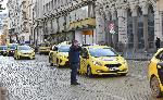 София  - Протест на таксиметрови шофьори - пл. Батенберг