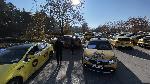 Над 100 хасковски таксита подкрепиха националния протест