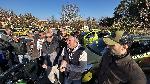 Хасково - протест на таксиметрови шофьори