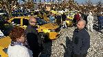 Хасково - протест на таксиметрови шофьори