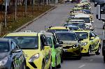 Варна  - Протест на таксиметровите шофьори