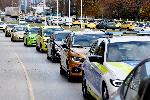 Варна  - Протест на таксиметровите шофьори