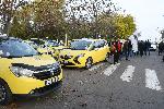 Бургас - Протест на таксиметрови шофьори