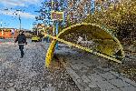 Плевен - Паднала тролейбусна спирка