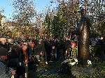София - паметник на Благовест Сендов - откриване