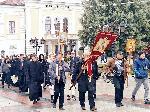 Видин -Света  литургия - храм Св.Николай Мириклийски - патриарх Даниил- курбан Никулден