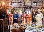 Видин -Света  литургия - храм Св.Николай Мириклийски - патриарх Даниил- курбан Никулден