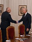 Представителите на ГЕРБ-СДС  започнаха среща за консултации с президента