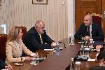 София - ГЕРБ-СДС-консутации с президента