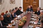 Представители на "Демокрация, права и свободи"  на консултативна среща в президенството