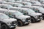 София - Авиобаза Враждебна - нови високопроходими автомобили- гранична полиция