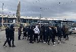 София – Протестно автошествие на феновете на Ботев, Пловдив